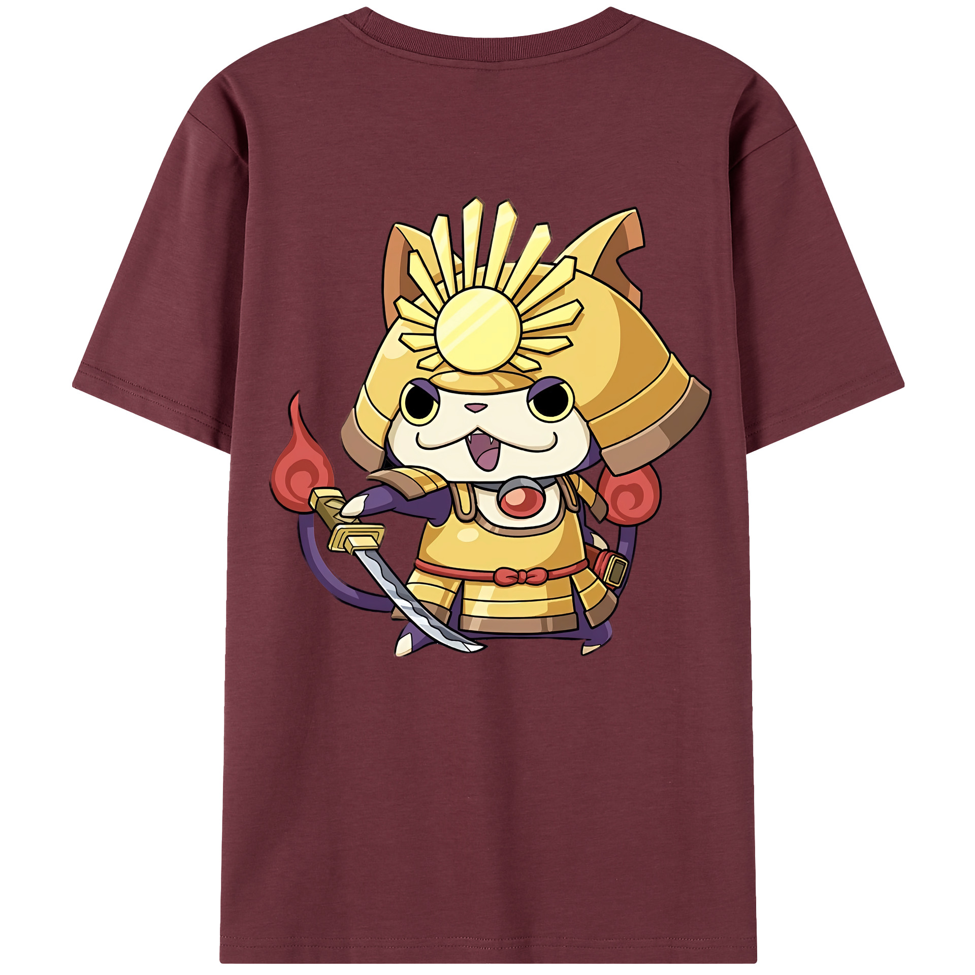 （画像用） 妖怪ウォッチ Yo-kai Watch 綿100％半袖Tシャツ（背面プリント）